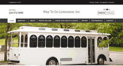 Desktop Screenshot of palatinelimousines.com